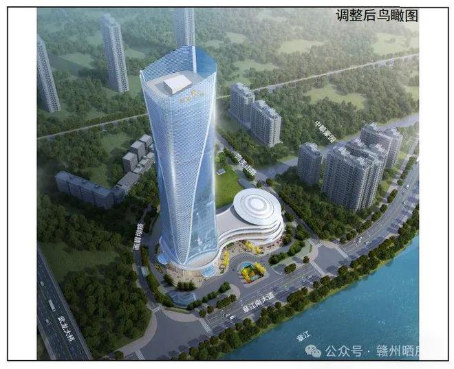 即将装修赣州又一高端雷火竞技网址酒店位于这栋摩天大楼(图3)